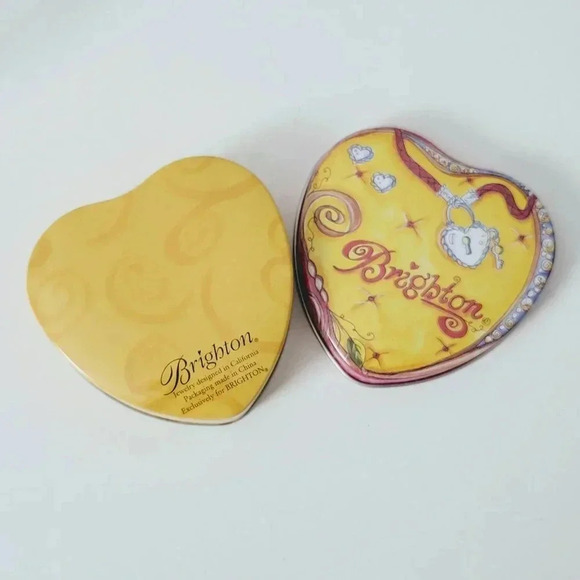 Brighton Jewelry Tin Box Collectible Storage - Picture 2 of 3